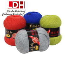 Cheveux longs de vison d&#39;automne et d&#39;hiver Vison Fil de laine de fil de Cachemire Tricot